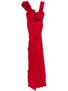 Iris Serban Zara Gown In Red