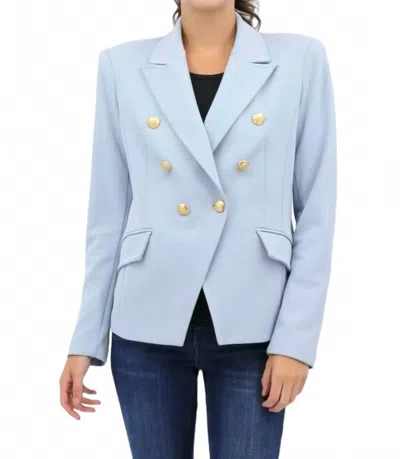 Iris Setlakwe 6 Button Jacket In Ocean