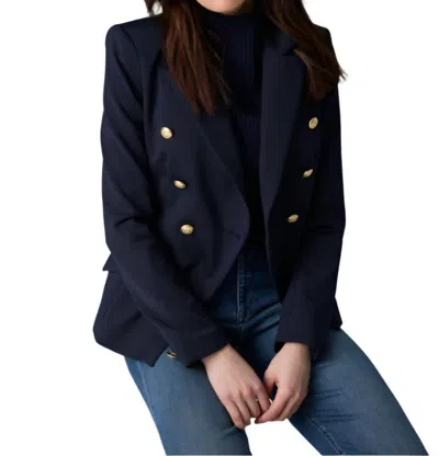 Iris Setlakwe 6 Buttons Jacket In Navy In Blue