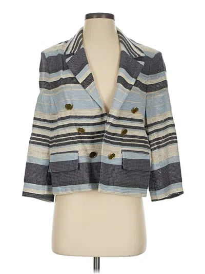 Pre-owned Iris Setlakwe Blazer Jacket In Gray