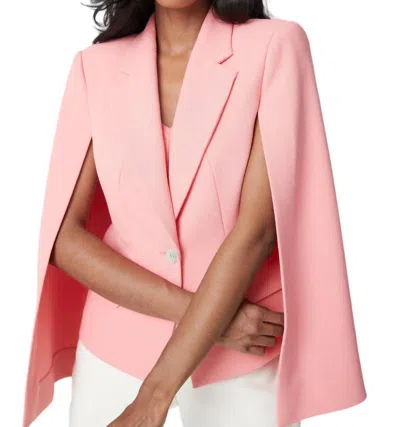 Iris Setlakwe Cap Jacket In Sugar Coral In Multi
