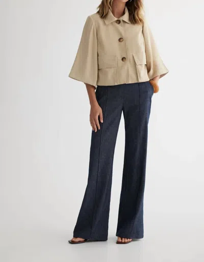 Iris Setlakwe Cape Jacket In Sand In Neutral