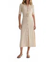 Iris Setlakwe Duster Dress In Champagne In Neutral