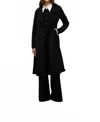 Iris Setlakwe Matte Jersey Trench Coat In Black In Black