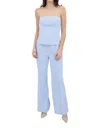 Iris Setlakwe Panel Bustier Top In Ice Blue In Blue
