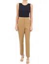 Iris Setlakwe Pintuck Straight Leg Trouser In Camel In Brown