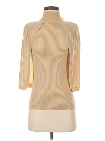 Pre-owned Iris Setlakwe Turtleneck Sweater In Tan