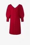 Iris Setlakwe Women's Cardigan Dress With Batwing Sleeve In Cranberry In Purple