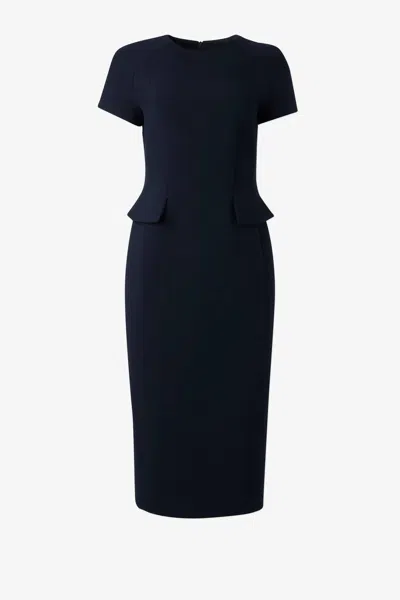 Iris Setlakwe Women's Fitted Dress In Black In Blue