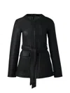 Iris Setlakwe Women's Perforated Leather Jacket In Black In Black