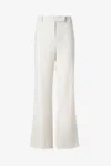 Iris Setlakwe Women's Straight Leg Pant With Welt Pockets In Off White In White