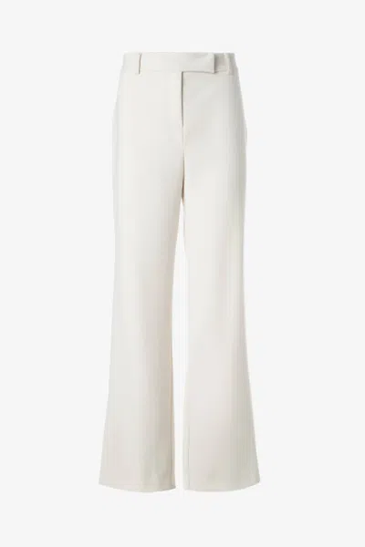 Iris Setlakwe Women's Straight Leg Pant With Welt Pockets In Off White