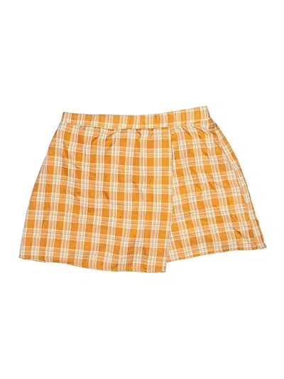 Pre-owned Iris Skort In Orange
