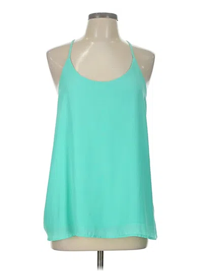 Pre-owned Iris Sleeveless Blouse In Blue
