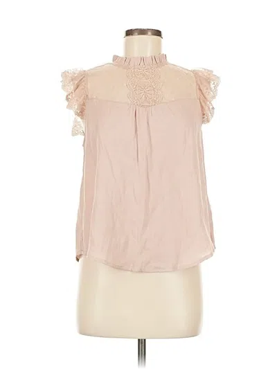 Pre-owned Iris Sleeveless Blouse In Pink