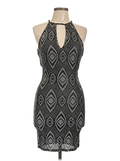 Pre-owned Iris Sleeveless Top Black Halter Neckline Tops