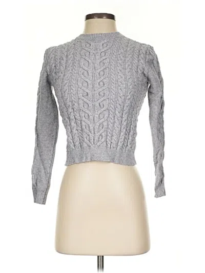 Pre-owned Iris Turtleneck Sweater In Gray