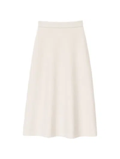 Iris Von Arnim Briara Skirt In Neutral