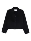Iris Von Arnim Buttoned Knitwear In Black