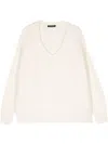 Iris Von Arnim Canton Sweater In White