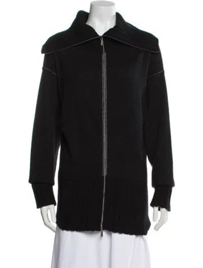 Pre-owned Iris Von Arnim Cashmere Crew Neck Sweater In Black
