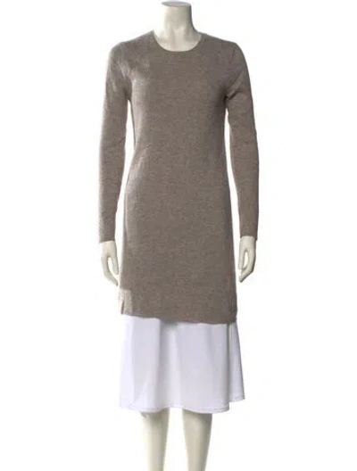 Pre-owned Iris Von Arnim Cashmere Crew Neck Sweater In Neutral