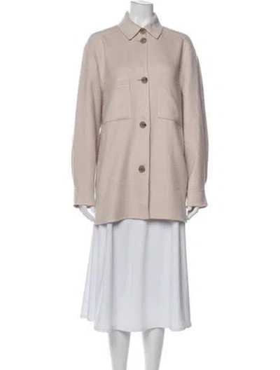 Pre-owned Iris Von Arnim Cashmere Jacket W/ Tags In Neutral