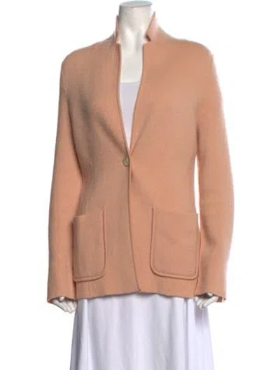 Pre-owned Iris Von Arnim Cashmere Open Front Sweater In Neutrals