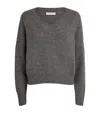 Iris Von Arnim Cashmere-silk Bergen Sweater In Gray