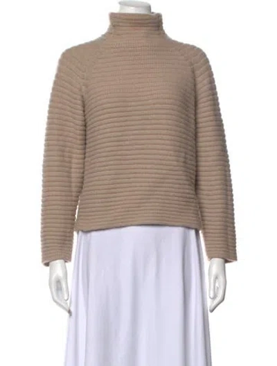 Pre-owned Iris Von Arnim Cashmere Turtleneck Sweater In Neutrals