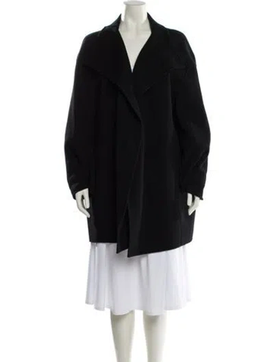 Pre-owned Iris Von Arnim Coat In Black
