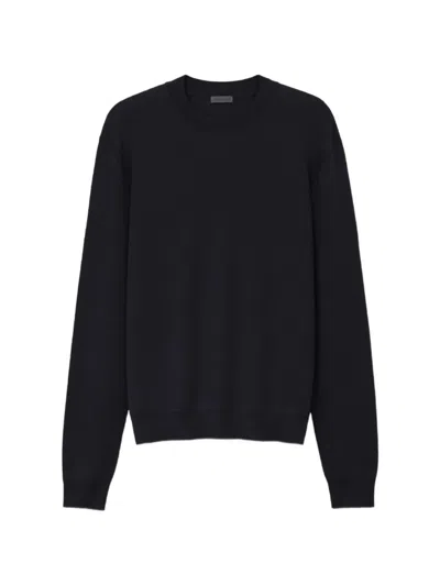 Iris Von Arnim Crew-neck Sweater In Blue