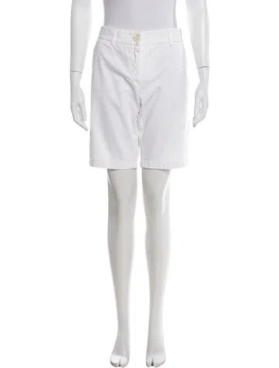 Pre-owned Iris Von Arnim Knee-length Shorts In White