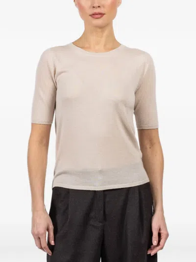 Iris Von Arnim Lily T-shirt In Neutral