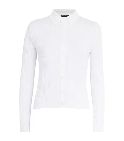 Iris Von Arnim Linen-cotton Laila Cardigan In White