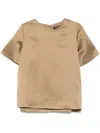 Iris Von Arnim Lua T-shirt In Brown
