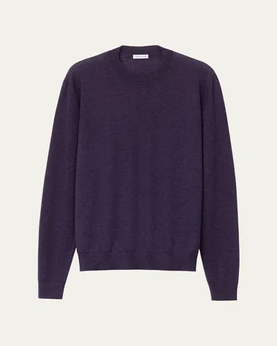 Iris Von Arnim Men's Cashmere Slim Knit Crewneck Sweater