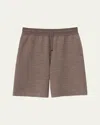 Iris Von Arnim Men's Davao Wool Drawstring Shorts