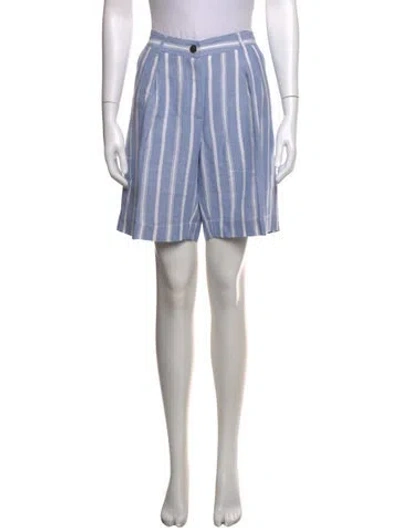 Pre-owned Iris Von Arnim Striped Knee-length Shorts In Blue