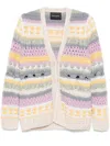 Iris Von Arnim Veronette Cardigan In White