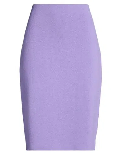 Iris Von Arnim Woman Midi Skirt Lilac Size L Cashmere In Purple