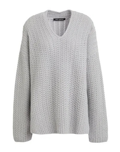 Iris Von Arnim Woman Sweater Grey Size L Cashmere