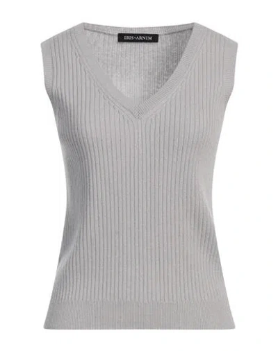 Iris Von Arnim Woman Sweater Grey Size L Cashmere