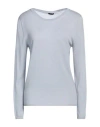 Iris Von Arnim Woman Sweater Light Grey Size M Cashmere