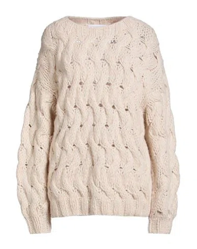 Iris Von Arnim Woman Sweater Light Grey Size M/l Cashmere, Silk In Gray