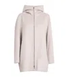 Iris Von Arnim Wool-cashmere Dance Slim Hoodie In Gray