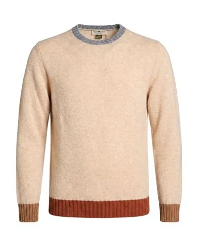 Irish Crone Man Sweater Beige Size L Wool