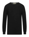 Irish Crone Man Sweater Black Size S Cotton In Black