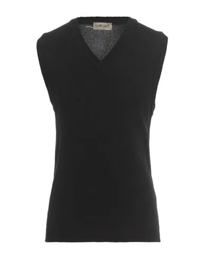 Irish Crone Man Sweater Black Size Xl Cashmere