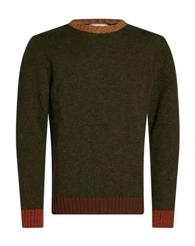 Irish Crone Man Sweater Green Size Xl Wool